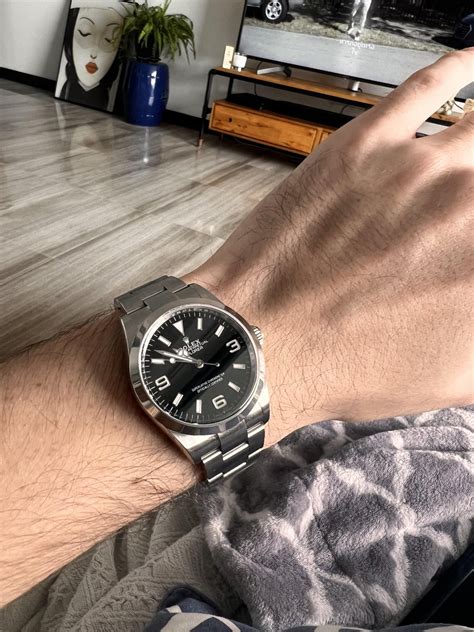 rolex explorer too small